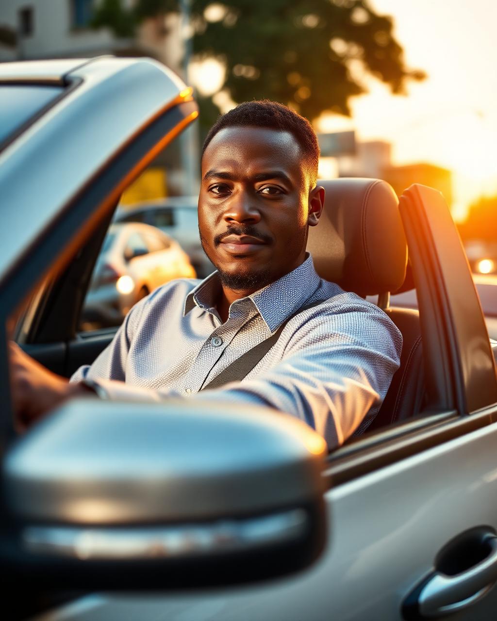 Professional RideMe driver in Nigeria